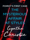 Cover image for The Mysterious Affair at Styles